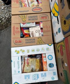 Banana box food pallets